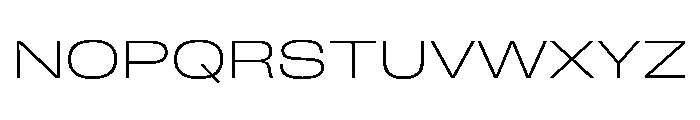 FLArtGrotesk WideFine Font UPPERCASE