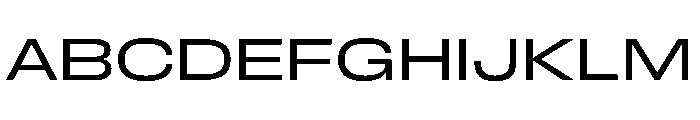 FLArtGrotesk WideRegular Font UPPERCASE