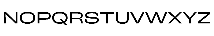 FLArtGrotesk WideRegular Font UPPERCASE