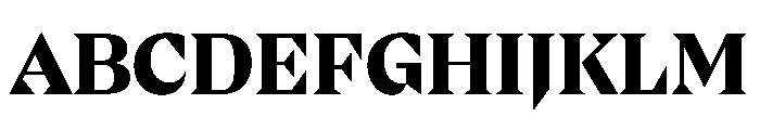 FLPrefere Bold Font UPPERCASE