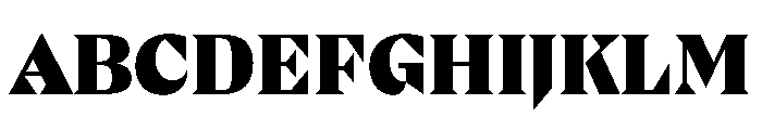 FLPrefere Heavy Font UPPERCASE