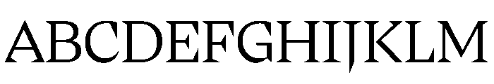 FLPrefere Light Font UPPERCASE