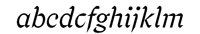 FLPrefere LightItalic FONT