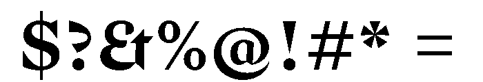 FLPrefere Medium Font OTHER CHARS