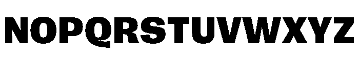 FLRare Black Font UPPERCASE