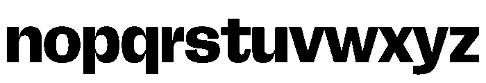 FLRare DisplayHeavy Instance Font LOWERCASE