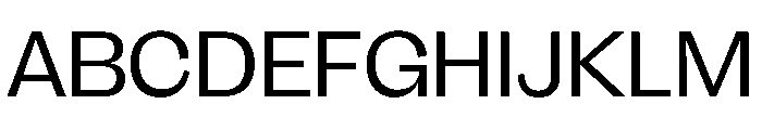 FLRare DisplayLight Instance Font UPPERCASE