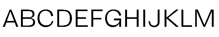 FLRare Fine Instance Font UPPERCASE