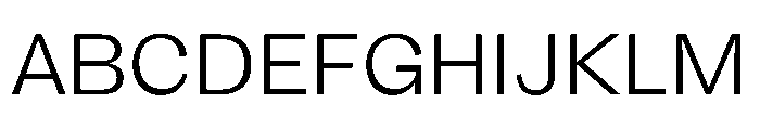 FLRare Fine Font UPPERCASE