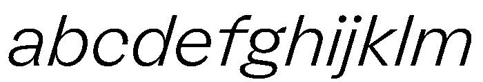 FLRare FineItalic Instance FONT