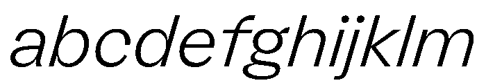 FLRare FineItalic FONT