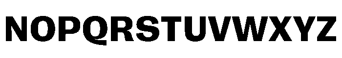 FLRare Heavy Instance Font UPPERCASE