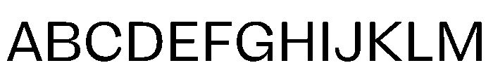 FLRare Light Font UPPERCASE