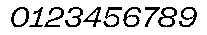 FLRare LightItalic Font OTHER CHARS
