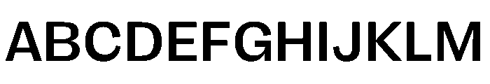 FLRare Medium Font UPPERCASE