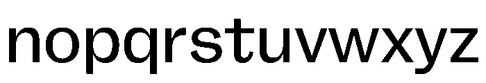 FLRare Regular Instance Font LOWERCASE