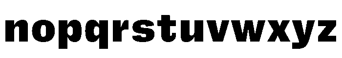 FLRare TextBlack Instance Font LOWERCASE