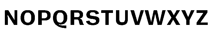 FLRare TextBold Instance Font UPPERCASE