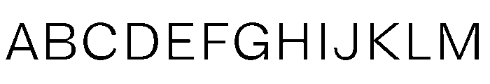 FLRare TextFine Instance Font UPPERCASE
