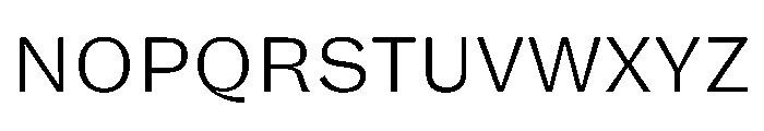 FLRare TextFine Instance Font UPPERCASE