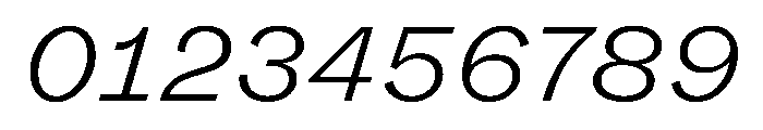 FLRare TextFineItalic Instance Font OTHER CHARS