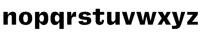 FLRare TextHeavy Instance Font LOWERCASE