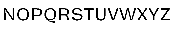 FLRare TextLight Instance Font UPPERCASE