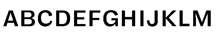 FLRare TextMedium Instance Font UPPERCASE