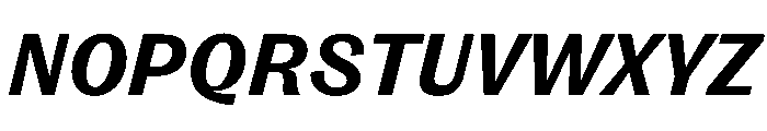 FLRareCursive Bold Instance Font UPPERCASE