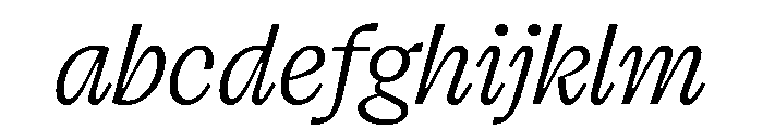 FLRareCursive Fine Instance FONT