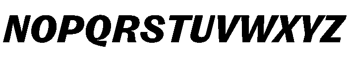 FLRareCursive Heavy Font UPPERCASE