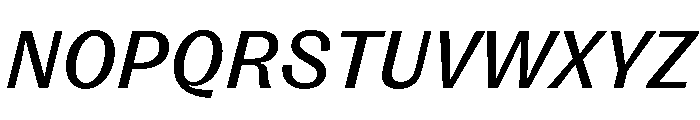 FLRareCursive Regular Instance Font UPPERCASE