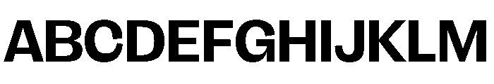 FLRareDisplay Bold Font UPPERCASE