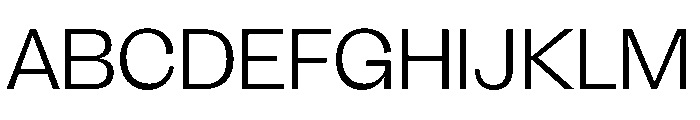 FLRareDisplay Fine Font UPPERCASE
