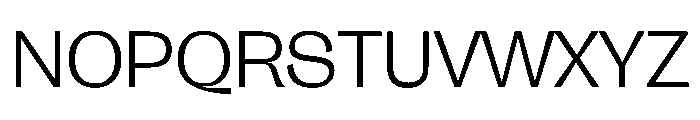 FLRareDisplay Fine Font UPPERCASE