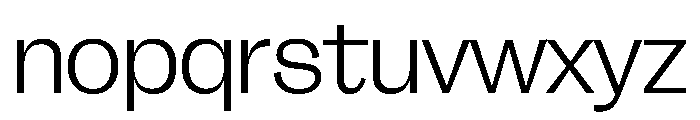 FLRareDisplay Fine Font LOWERCASE