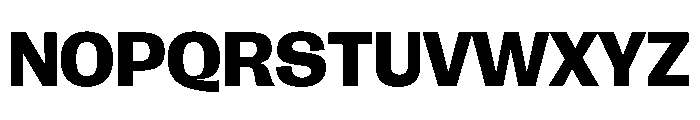 FLRareDisplay Heavy Font UPPERCASE