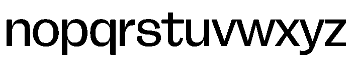 FLRareDisplay Regular Font LOWERCASE