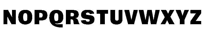 FLRareText Black Font UPPERCASE