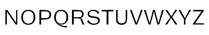FLRareText Fine Font UPPERCASE