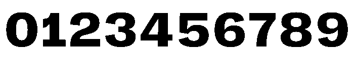 FLRareText Heavy Font OTHER CHARS