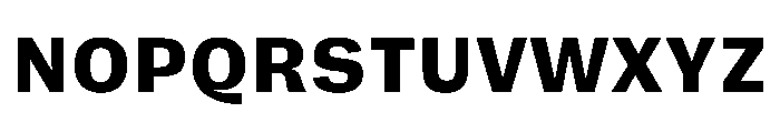 FLRareText Heavy Font UPPERCASE