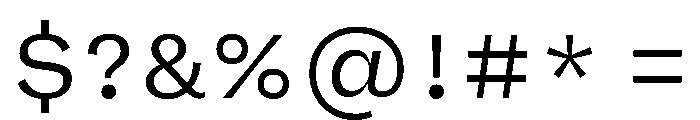 FLRareText Light Font OTHER CHARS