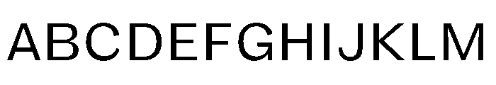 FLRareText Light Font UPPERCASE