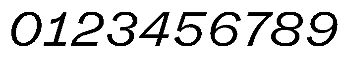 FLRareText LightItalic Font OTHER CHARS