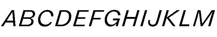 FLRareText LightItalic Font UPPERCASE