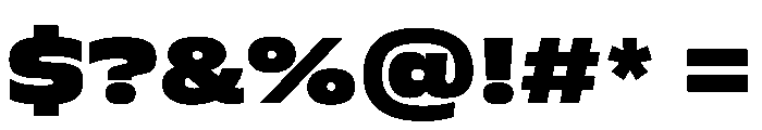 FLScienceSans AmpleBlack Font OTHER CHARS