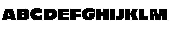 FLScienceSans AmpleBlack Font UPPERCASE