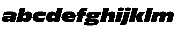 FLScienceSans AmpleBlackItalic FONT