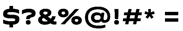 FLScienceSans AmpleBold Font OTHER CHARS